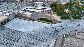 پایان عملیات سنگ فرش و بهسازی نور محدوده بست طبرسی تا شیرازی در حرم مطهر رضوی