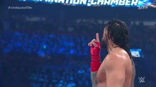 مسابقه کشتی کج بین Sami Zayn vs Roman Reigns در Elimination chamber 2023