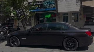 تعمیر آینه BMW 750
