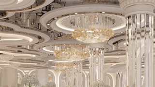 طراحی و اجرای داخلی تالار تشریفاتی بیناتس