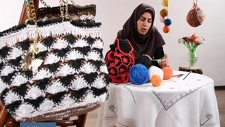 آموزش مقدماتی بافتنی-مراحل قلاب بافی و پایه کوتاه