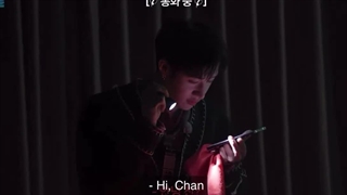 ترجمه کپشن.... چان به حرفش گوش بده وگرنه اتفاقا بدی میافته