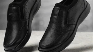 انواع کفش های مردانه  چرم طبیعی تولیدی آذرپلاس