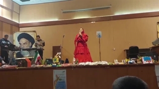 اجرای استاد رزیتا دغلاوی نژاد در جشن شب یلدای ایرانی