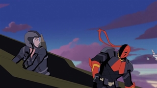 انیمشین دث استورک Deathstroke Knights And Dragons