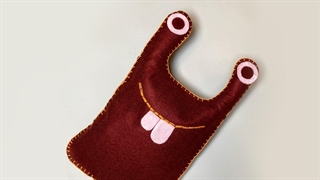 felt doll tutorial / easy felt /felt embroidery/ عروسک نمدی / آموزش نمد دوزی