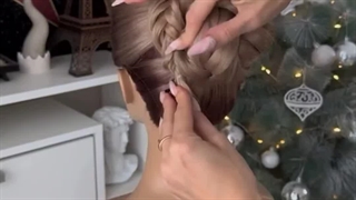 آموزش شینیون اروپایی از آموزشگاه آرایشگری بانو نهال 09122937202