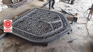 پنجره سنتی گره‌چینی فلزی #پنجره #پنجره_سنتی #پنجره_سنتی فلزی