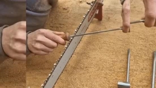 تیز کردن زنجیر اره موتوری - کشاورز صنعت