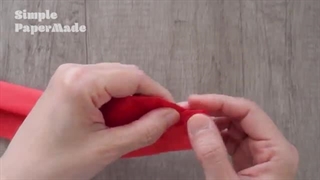 نحوه ساخت جعبه هدیه کاغذی گل رز