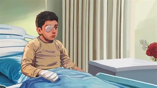 انیمیشن عیادت - مجروح انفجار پیجر صهیونیست ها در لبنان - ناصر فیض