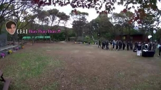 Heeseung singing “Run” by BTS