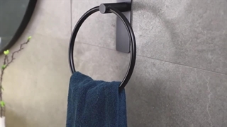 جا حوله ای فوق العاده شیک و مدرن با نصب کاملا آسان