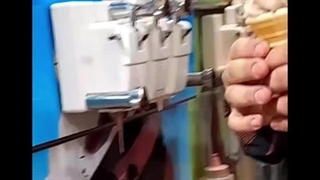 دستگاه بستنی ساز سه قیفه ایستاده | تجهیزات رستوران و فست فود زادمن