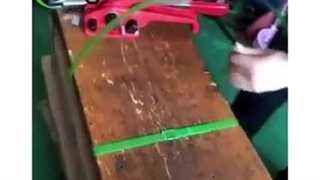 دستگاه تسمه کش تسمه پلاستیکی ( بادی - پنوماتیک)