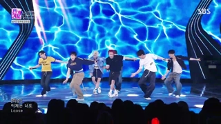 اجرای اهنگ loose ورژن کره ای انهایپن در inkigayo