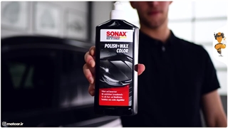 پولیش و واکس مشکی سوناکس Sonax Polish & Wax Color Black