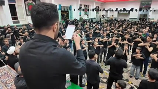عزاداری هیئت مسجدابوالفضل(ع) قلعه در حسینیه اعظم صاحب الزمان(عج)